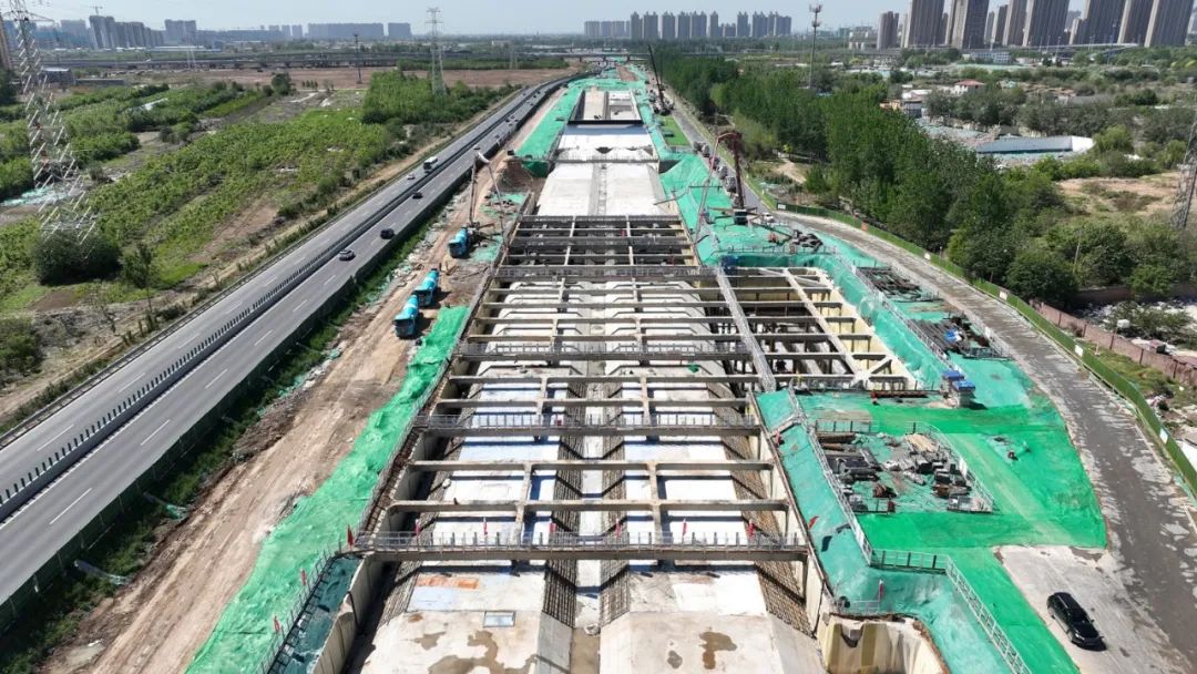 石家莊市政項(xiàng)目節(jié)點(diǎn)照片